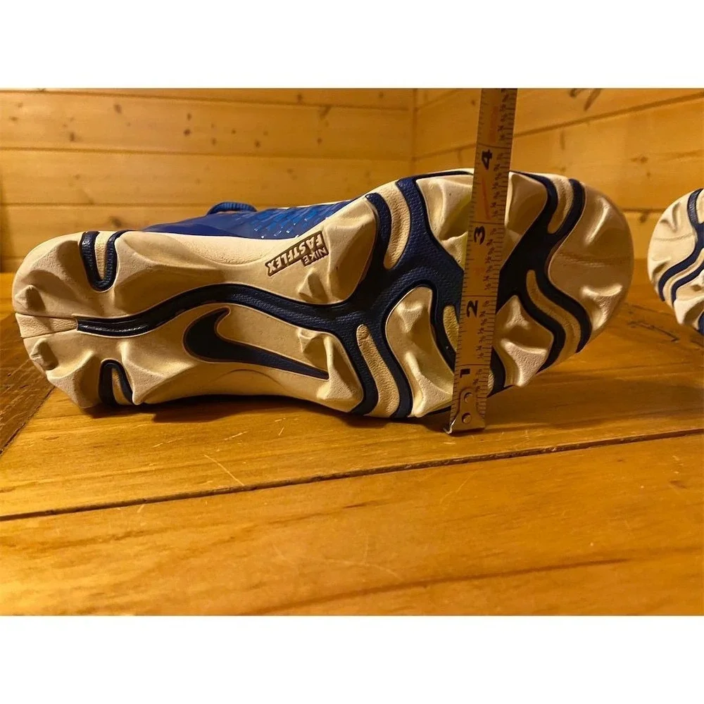 Nike Youth Alpha Menace 2 Shark Football Cleats Blue Unisex‎ Kids 5.5Y Blue GC